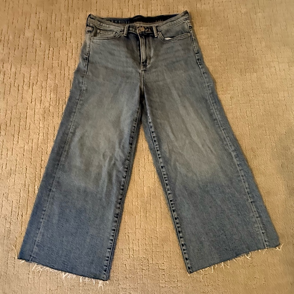 Banana Republic Gray Flare Jeans